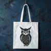 Perched Owl DXF