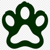 Beautiful Paw Print PNG - For Laser Cutter Project