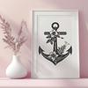 Artistic Anchor PDF - For Laser Engraver Project