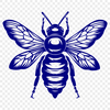 Creative Bee Vector Image