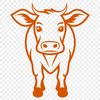 Free Creative Cow Vector Illustration