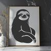 Unique Sloth - Animal PNG