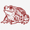 Beautiful Toad Drawing