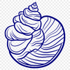 Stunning Seashell In PNG - Free Digital Download