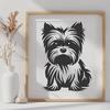 Free Yorkshire Terrier Vector Image