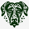 Creative Great Dane Clip Art