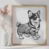 Welsh Corgi Vector Image In PNG & SVG - Free Digital Download