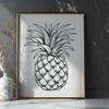 Free Unique Pineapple Decal