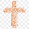 Free Ornate Crucifix - Free SVG Download, Commercial Use