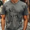 Free Standing Labrador Retriever SVG