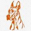 Artistic Dog Clipart - Free PDF