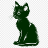 Cat Image In SVG, PNG, PDF And DXF File Formats