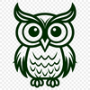 Free Owl In DXF For Free Download