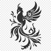 Unique Pheonix Clipart