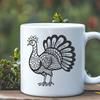 Unique Turkey In SVG, PNG, PDF And DXF File Formats - Free