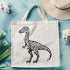 Artistic Dinosaur Vector Craft File