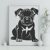 Bulldog Vector Illustration In PNG & SVG - Free Digital Download