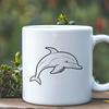 Unique Dolphin - Glowforge PDF