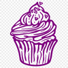 Artistic Cupcake In DXF - Free Download