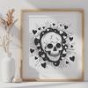 Skull In DXF Format - Free Digital Download, Commercial Use