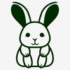 Free Cute Rabbit - Free PDF Download, Commercial Use