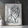 Free Lion DXF - Free Commercial Use Download