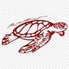 Free Sea Turtle In SVG, PNG, PDF And DXF File Formats - Free