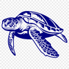 Free Sea Turtle SVG, PNG, PDF And DXF Files