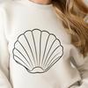 Seashell Printable Image In SVG, PNG, PDF And DXF Formats