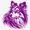 Unique Shetland Sheepdog - For Laser Engraver Project