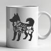 Free Standing Dog In DXF - Commercial Use