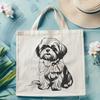 Artistic Shih Tzu - Pet DXF