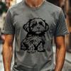 Sitting Shih Tzu Vector Illustration - PDF Free Download