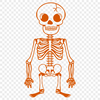 Free Skeleton In SVG, PNG, PDF And DXF File Formats - Free