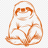 Free Beautiful Sloth Image