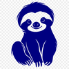 Beautiful Sloth Clipart