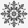 Unique Snowflake Clipart