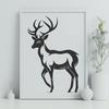 Deer DXF For Download - Free Commercial Use License