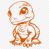 Free Artistic Dinosaur - Free PNG Download, Commercial Use