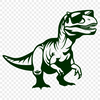 Beautiful T Rex In SVG & DXF