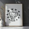 Artistic Standing Elephant - PDF