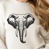 Stunning Elephant - Vinyl SVG