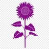 Artistic Flower - Cricut PNG