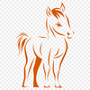 Unique Horse In SVG - Free Download