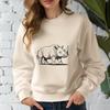 Rhino Silhouette Vector Outline Detailed outline of a rhinoceros, suitable for cutting machine stencils