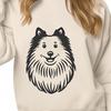 Creative Shetland Sheepdog - Animal DXF