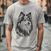 Beautiful Shetland Sheepdog - Pet DXF