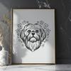 Unique Shih Tzu - Glowforge SVG