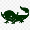 Stunning Axolotl DXF