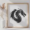 Unique Dragon SVGs - Free Download